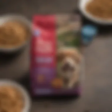 Close-up of Ingredients in Purina Pro Plan Puppy Food