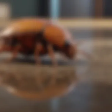 Pet-friendly roach repellent in action