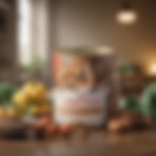 Royal Canin Mature Cat Food packaging showcasing quality ingredients