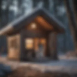 Spacious and insulated dog house designed for cold climates