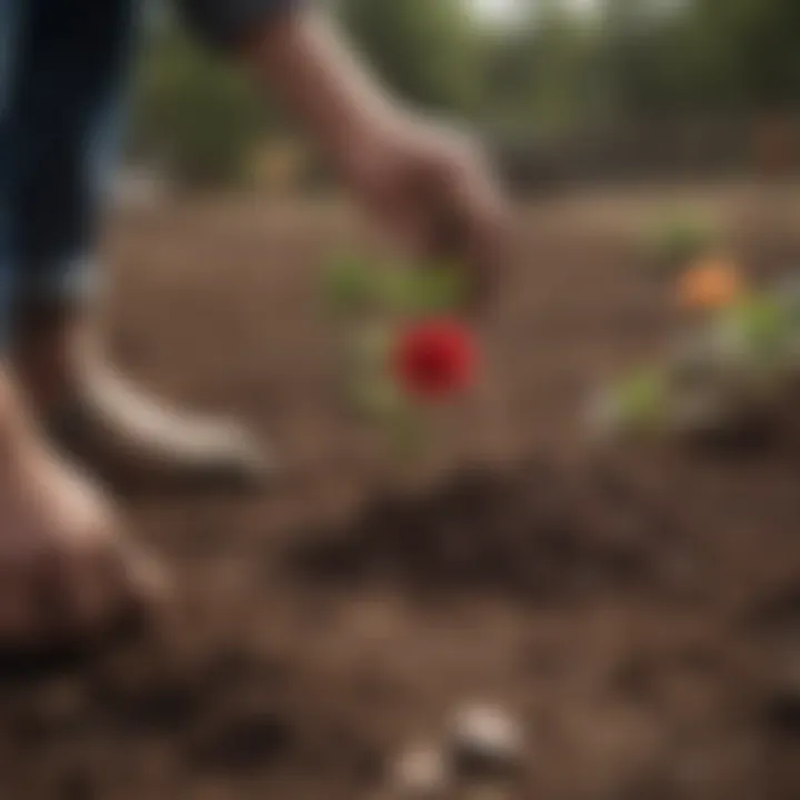 Soil preparation for rose cultivation in Arizona