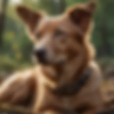 Pets Thriving with All-Natural Tick Protection Pet enjoying a safe environment with a tick collar