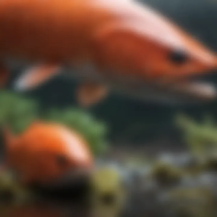 The life cycle stages of salmon from egg to adult