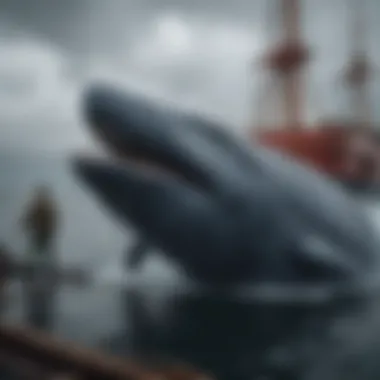 The Impact of Whaling on Blue Whales Historical depiction of whaling practices