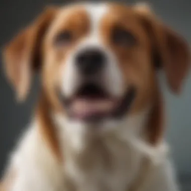 An infographic illustrating the dental health benefits of artificial dog bones.