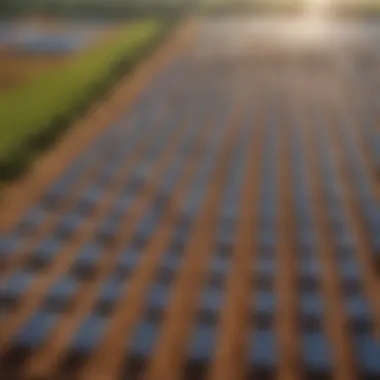 Environmental Perspectives on Solar Farms Visual representation of environmental effects of large scale solar farms.