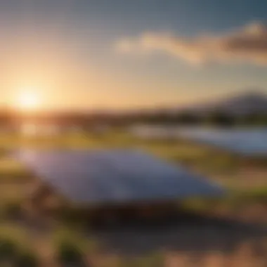 Innovations in Solar Technology Infographic displaying technological advancements in solar energy systems.