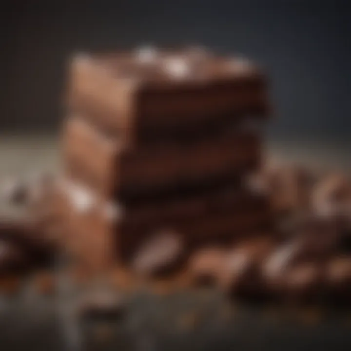 Different types of chocolate with toxicity levels