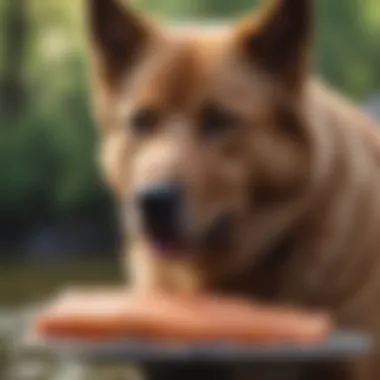 Nutritional Benefits of Salmon for Dogs Nutritional analysis chart highlighting benefits of salmon in dog diets