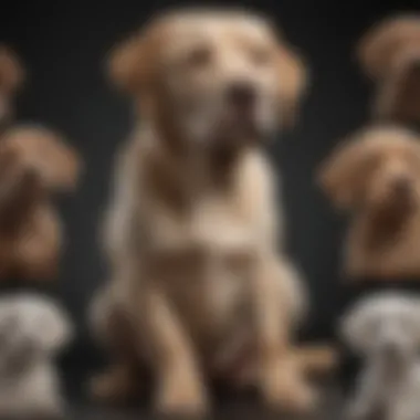 Breed-Specific Lifespans in Dogs An infographic highlighting breed-specific lifespans and their variations in a detailed manner.