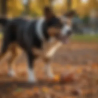 Effective Training Techniques for Dogs A pet owner training their dog in a park