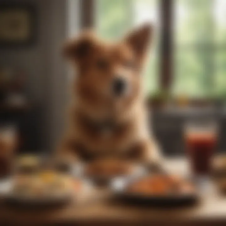 Home-prepared meal options for dogs, emphasizing fresh ingredients.