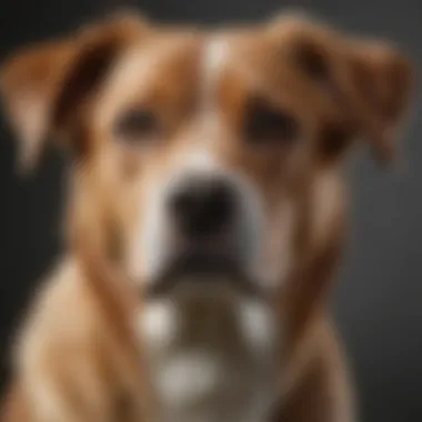 Signs of Allergy in Dogs A dog displaying signs of itching and discomfort due to allergies.