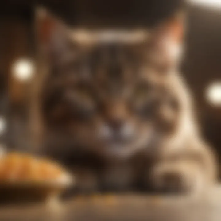 Infographic on feline nutritional needs
