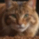 Nutritional breakdown of high-protein cat food
