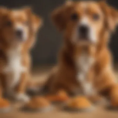 Visual representation of dogs at various life stages benefiting from Iams Proactive Health Dog Food.