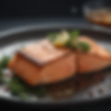 Culinary dish featuring Keta Salmon