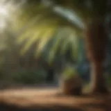 Nutrient-rich fertilizer blend for parlor palms