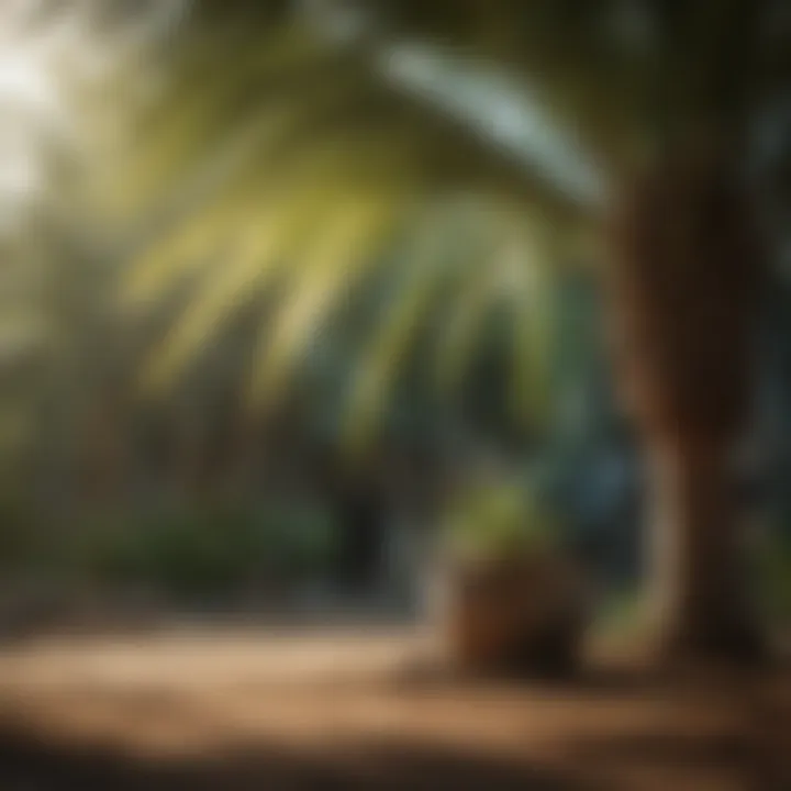 Nutrient-rich fertilizer blend for parlor palms