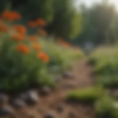 An array of perennial flower seeds ready for planting