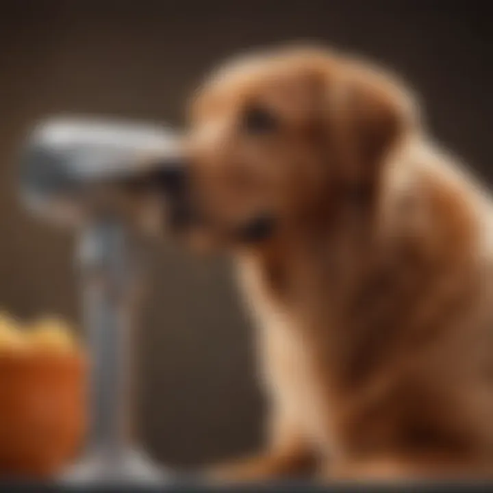 A sleek professional dog blow dryer showcasing its ergonomic design.