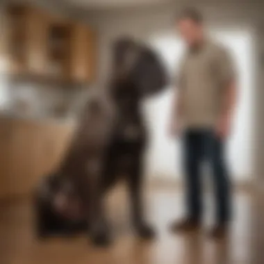 Home Care for a Bully Max Cane Corso Caring for a Bully Max Cane Corso in a home environment