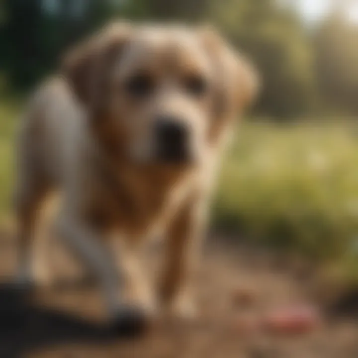 Treatment options for dogs affected by roundworms