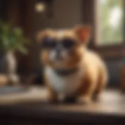 Furbo pet camera showcasing advanced technology and design