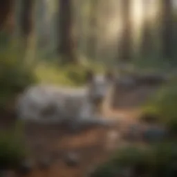 A serene landscape symbolizing the final resting place of pets