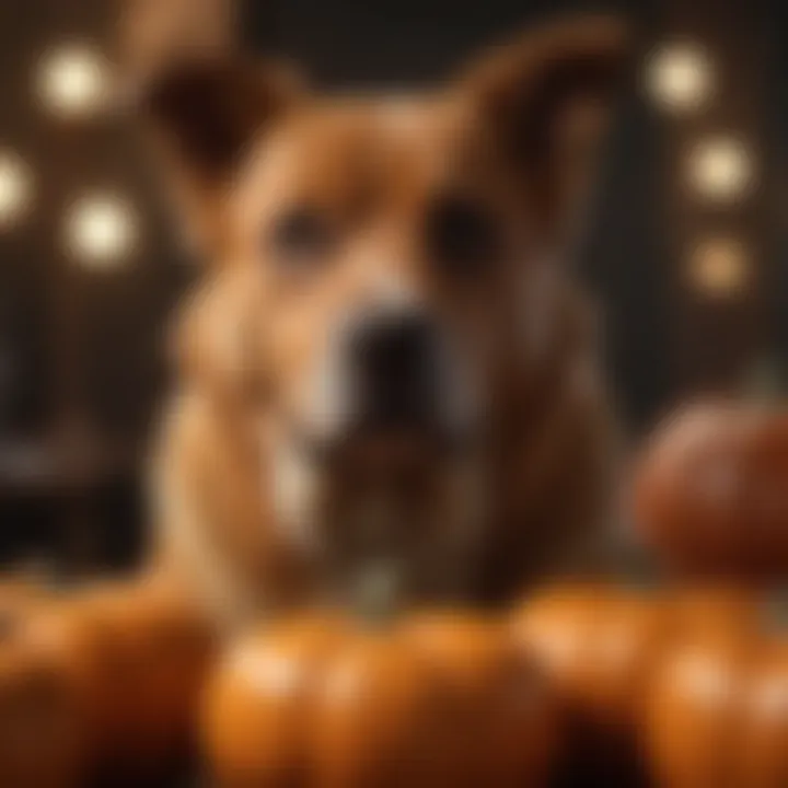 Risks of excessive pumpkin consumption in dogs