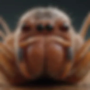 Anatomical Features of a Spider Illustration of spider displaying its unique characteristics