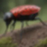 Lifecycle stages of the spotted lanternfly