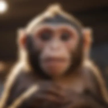 Legal Aspects of Monkey Ownership A visual representation of legal documents and permits required for owning a pet monkey.