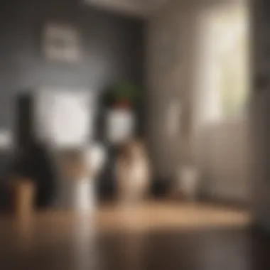 Establishing a Potty Area Owner creating a designated potty area for their dog