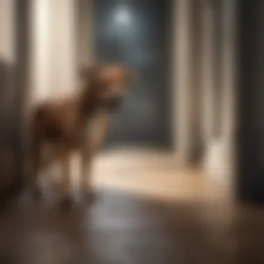 Recognizing Your Dog's Signals Dog displaying signs of needing to go outside