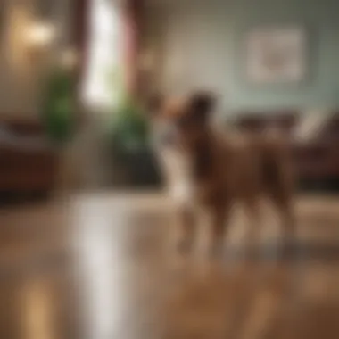 Hygiene in Pet Ownership A clean living space emphasizing the importance of hygiene for pet owners.