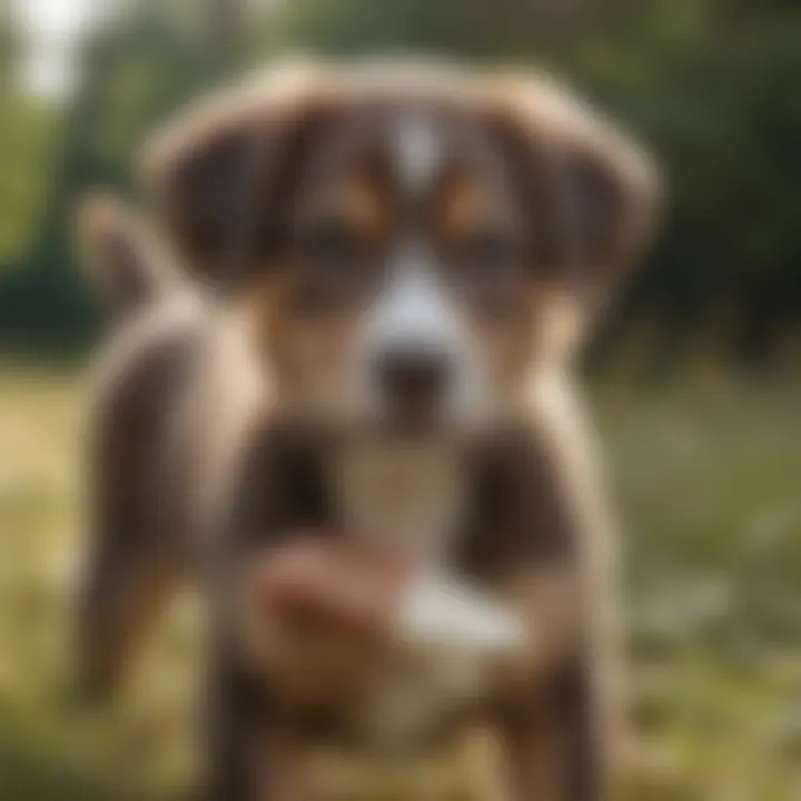 Natural chewing alternatives like rawhide and dental chews displayed