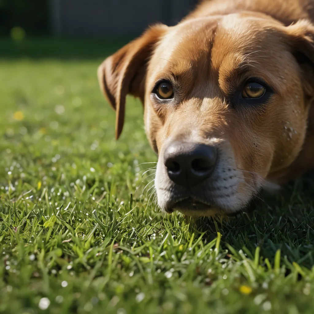 Image showcasing Repairing Lawn Damage from Dog Urine: Effective Strategies