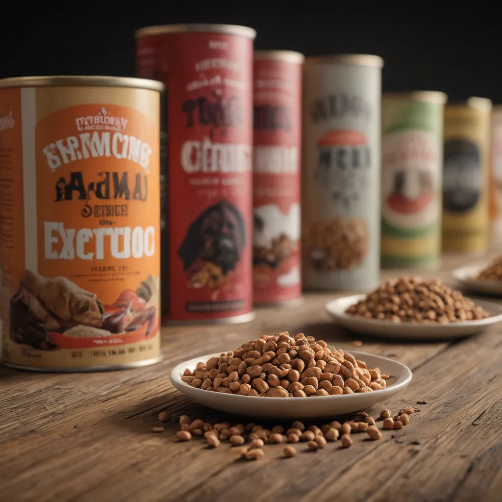Illustration of Dog Food Intolerant To Grains